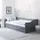 Homestyle4u Kinderbett Ausziehbett 90 x 200 cm Kiefer grau