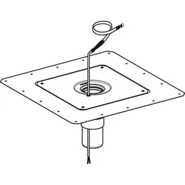 Geberit Pluvia Dachdurchführung m.Brandschutz 359363001