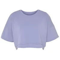 LASCANA Kurzarmshirt Damen flieder Gr.XS (32/34)