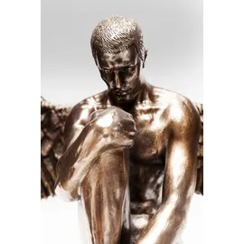 Kare DESIGN Deko-Objekt Nude Sad Angel Polyresin Gold
