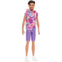 Mattel Barbie Fashionistas Ken-Puppe 227 brünette Modepuppe mit kurzem