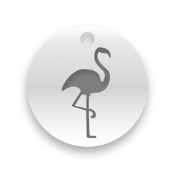 BEKA & BELL - Kette - Flamingo - silber