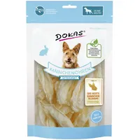 Dokas Kaninchenohren ohne Fell getrocknet 7 x 70g Hundesnack