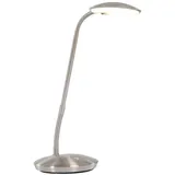 Steinhauer Bürolampe Tischleuchte Schreibtischlampe Dimmbar LED Pushdimmer Beistelllampe