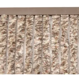 Lemodo Flauschvorhang 90 x 200 cm Braun