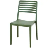 Siena Garden Stapelstuhl Alley Polypropylen Glasfaserverstärkt Olive
