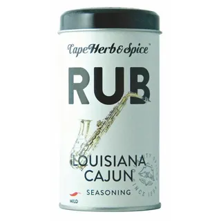 CAPE HERB AND SPICE Gewürz, Cape Herb and Spice Rub Louisiana Cajun Gewürzsalzmischung 100g