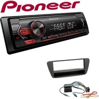 Pioneer 1-DIN Autoradio USB AUX Android Einbauset für Audi
