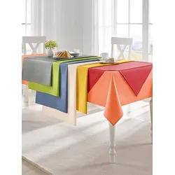 Tischdecke Gr. 5, grau, B:130cm L:220cm, Tischdecken