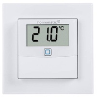 Homematic IP Wired Temperatur- und Luftfeuchtigkeitssensor mit Display HmIPW-STHD