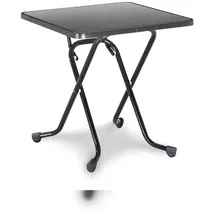 BEST Freizeitmöbel Primo Klapptisch 67 x 67 x 70 cm anthrazit