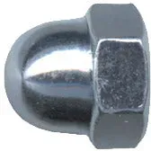 DIN1587 Sechskanthutmuttern hoch 6 verzinkt -  SW22 / 24,49 / M14