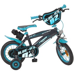 Toimsa Bikes Kinderfahrrad 12 Zoll Kinder Jungen Fahrrad Kinderfahrrad Rad Bike BLAU ICE Toimsa, 1 Gang, Stützräder, Trinkflasche