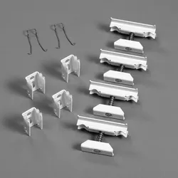 Zubehör Set CVD, 10xCVD1+BHK weiß RAL 9016