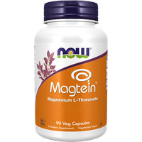 NOW Foods Magtein Magnesium L-Threonat Kapseln 90 St.