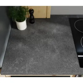 P & B Küchenzeile Jazz 320 cm anthrazit/artisan eiche/metallic braun/anthrazit/braun