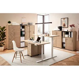 Schildmeyer Arezzo Aktenschrank 80,1 x 38,2 x 113,4 cm schwarz