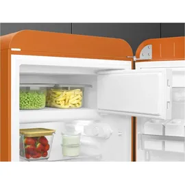 Smeg FAB10ROR6 Retro-Kühlschrank 122 l, 970 mm hoch, Orange)
