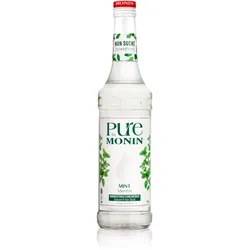 Monin PURE Mint Konzentrat ohne Zuckerzusatz Geschmack Mint 700 ml