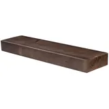 levandeo Wandregal 80 x 20 cm Nussbaum