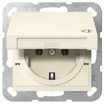 Gira Schuko-Steckdose Cremeweiß 1 St.