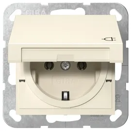 Gira Schuko-Steckdose Cremeweiß 1 St.
