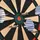 Homcom Elektronische Dartscheibe Kunststoff inkl. 6 Darts