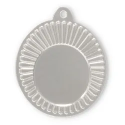 Medaille Bettina silberfarben