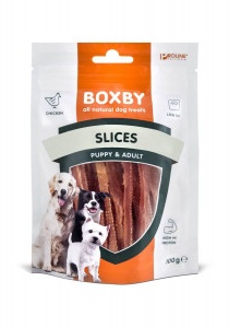 Boxby Slices kip hondensnack  100 g