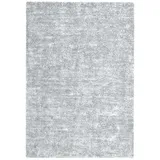 Qiyano Teppich Kurzflorteppich Eleonora 100 Grau 160 x 230 cm, Höhe: 90 mm grau|silberfarben 160 cm x 230 cm x 90 mm