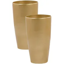 Beliani Tseria 32 x 32 x 58 cm Gold