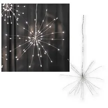 Star Trading Star Firework Silber, ca. 26 x 26 cm