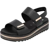 remonte Riemchensandalen Damen Schwarz 39