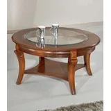 stile elisa Couchtisch Braun Holz 90 x 45 cm