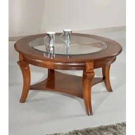 stile elisa Couchtisch Braun Holz 90 x 45 cm