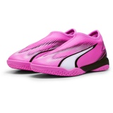 Puma Ultra Match LL IT Mid Jr Soccer Shoe, Poison Pink White Black, 33 EU