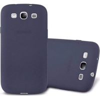 Cadorabo TPU Frosted Cover (Galaxy S3), Smartphone Hülle, Blau