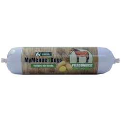 MyMenue4Dogs Hundefutter Pferdewurst 75 g