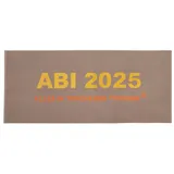 Egeria ABI 2025«, Zinn gewebt Abitur 75x180cm 100% Baumwolle Duschtuch Strandtuch