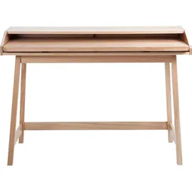 WoodMan Schreibtisch »St. James«, Home Office Schreibtisch, Laptoptisch braun