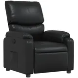 vidaXL Relaxsessel Schwarz Kunstleder