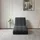 e-meubles Chaiselongue Anthrazit, Holzwerkstoff, 1-Sitzer, 73x79x170 cm, Wohnzimmer Sessel, Relaxliegen