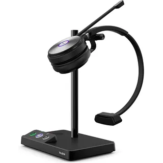 Yealink WH62 Mono DECT Wireless Headset Teams, schwarz