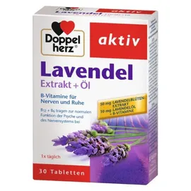 Doppelherz Aktiv Lavendel Extrakt + Öl Tabletten 30 St.