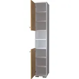 VCM Schuhschrank Marco (25 x 33 cm 2 Drehtüren 8 Fächer - Gados M