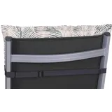 GO-DE Gartenstuhlauflage 120 x 50 x 7 cm grau 1 St.