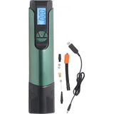 12-v-akku-luftpumpe Mit Digitalanzeige Und Led-licht Zum Aufpumpen Von Autoreifen