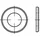 Industrial Quality Supplies ISO 7090 Scheibe Stahl CE 27mm (28x50x4 ) galvanisch verzinkt mit Fase Ohne Formfangabe