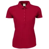 Tee Jays Luxus Piqué Stretch Polo Rot M