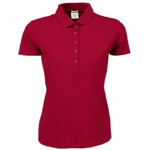 Tee Jays Luxus Piqué Stretch Polo Rot M